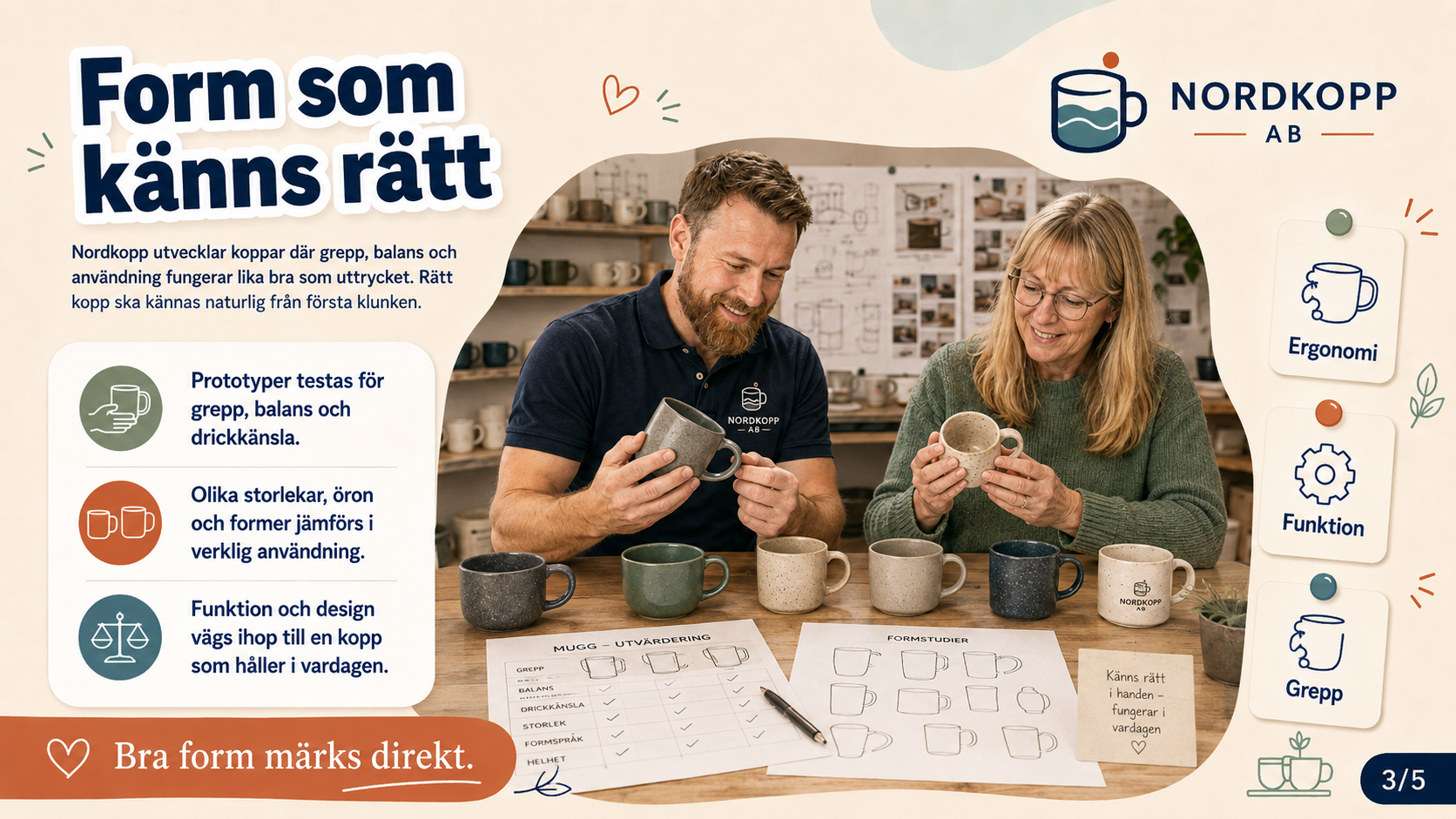 Slide 3: Form som känns rätt