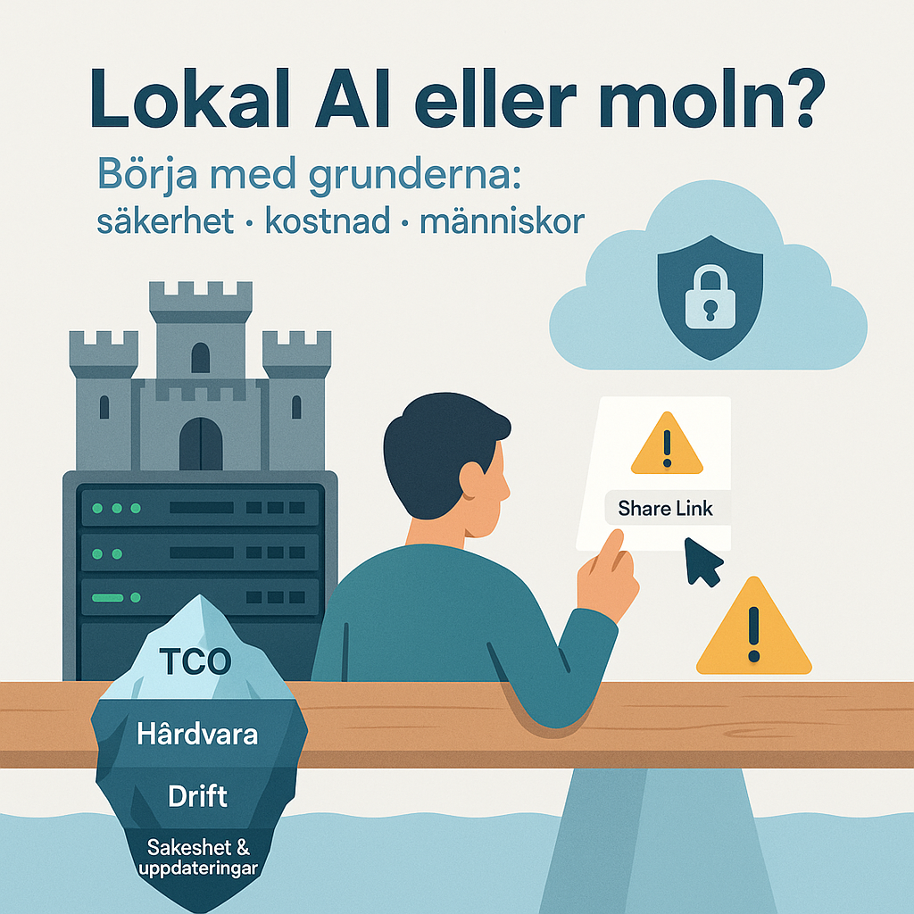 Lokala AI-modeller: Genvägen till säkerhet, eller en kostsam omväg?